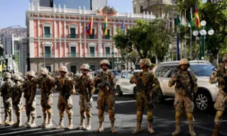 Imagem ilustrativa da imagem Chefes militares de golpe fracassado na Bolívia vão para prisão de segurança máxima