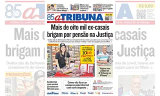 Imagem ilustrativa da imagem Confira os destaques do jornal A Tribuna desta quinta-feira