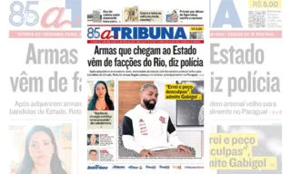 Imagem ilustrativa da imagem Confira os destaques do jornal A Tribuna desta segunda-feira