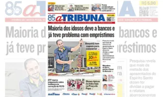 Imagem ilustrativa da imagem Confira os destaques do jornal A Tribuna desta sexta-feira
