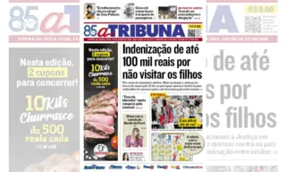 Imagem ilustrativa da imagem Confira os destaques do jornal A Tribuna desta sexta-feira