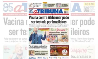 Imagem ilustrativa da imagem Confira os destaques do jornal A Tribuna desta sexta-feira