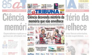 Imagem ilustrativa da imagem Confira os destaques do jornal A Tribuna deste domingo