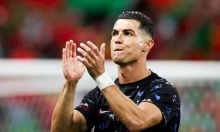 Imagem ilustrativa da imagem Cristiano Ronaldo perde pênalti, mas Portugal elimina Eslovênia nas oitavas da Euro