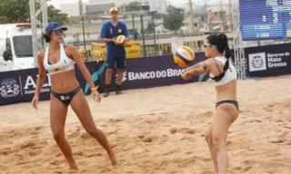 Imagem ilustrativa da imagem Dupla capixaba conquista vice no Brasileiro de Vôlei de Praia