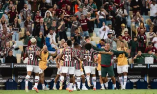 Imagem ilustrativa da imagem Em jogo de 5 gols, Fluminense vence Alianza de virada na Libertadores