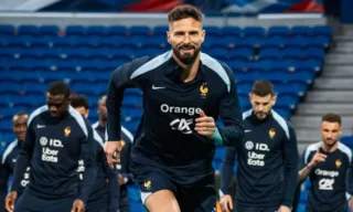 Imagem ilustrativa da imagem Giroud anuncia a sua aposentadoria da seleção francesa após a Euro-2024