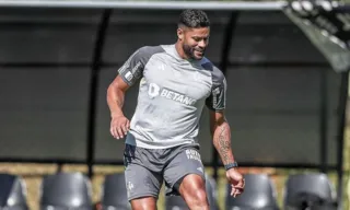 Imagem ilustrativa da imagem Hulk volta a treinar e reforça Atlético-MG em duelo diante do Palmeiras