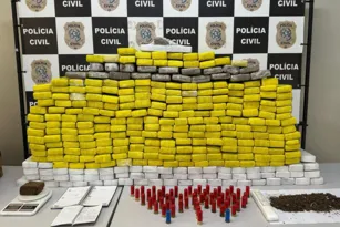 Imagem ilustrativa da imagem Irmãos que faziam distribuição de drogas no ES são presos com 207 kg de maconha