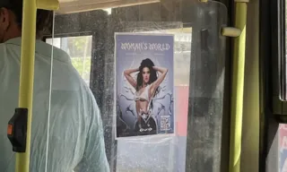 Imagem ilustrativa da imagem Katy Perry responde fã brasileiro após divulgação da nova música em ônibus