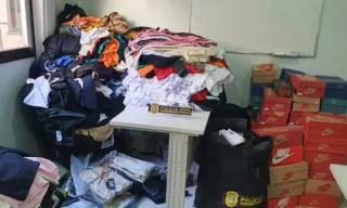 Imagem ilustrativa da imagem Loja de roupas é interditada após vender produtos falsos no Sul do ES