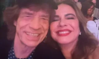 Imagem ilustrativa da imagem Luciana Gimenez posta foto com Mick Jagger durante formatura do filho nos EUA