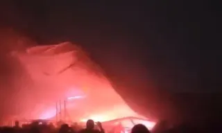 Imagem ilustrativa da imagem No México, rajada de vento derruba palco e mata ao menos nove em comício