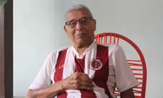 Imagem ilustrativa da imagem Adjalma, goleiro capixaba que jogou contra Pelé, morre aos 98 anos