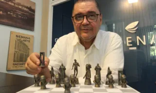 Imagem ilustrativa da imagem Projeto usa xadrez para preservar a história do ES