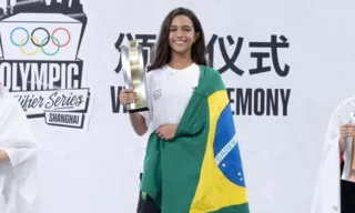 Imagem ilustrativa da imagem Rayssa Leal é campeã do skate street na China, mas Brasil fica sem medalhas no park