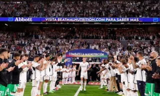 Imagem ilustrativa da imagem Real Madrid empata com Betis no último jogo de Toni Kroos no Santiago Bernabéu