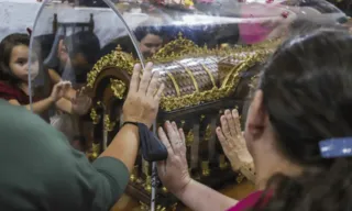 Imagem ilustrativa da imagem Relíquias de Santa Teresinha chegam ao ES