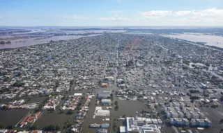 Imagem ilustrativa da imagem Tragédia com as enchentes no Rio Grande do Sul soma 155 mortos