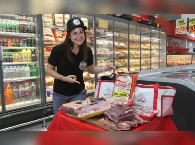 Roberta Bravo quer ganhar superkit para fazer churrasco com a família