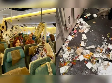 Imagem ilustrativa da imagem Avião faz pouso de emergência na Tailândia; 1 pessoa morreu, e 30 ficaram feridas