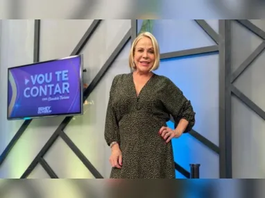 Imagem ilustrativa da imagem Claudete Troiano deixa de apresentar programa na RedeTV! após passar mal ao vivo