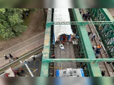 Mulher morava dentro da placa da loja Family Fare há cerca de um ano