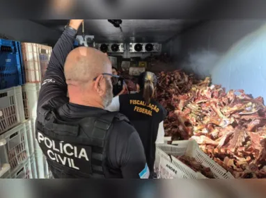 Imagem ilustrativa da imagem Empresários presos e empresas interditadas por suspeita de comércio ilegal de carne