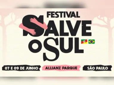 Imagem ilustrativa da imagem Festival beneficente 'Salve o Sul' terá shows de Luísa Sonza, Lulu Santos e mais