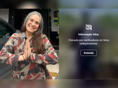 Imagem ilustrativa da imagem Instagram sinaliza como 'fake news' postagem de Regina Duarte sobre o RS