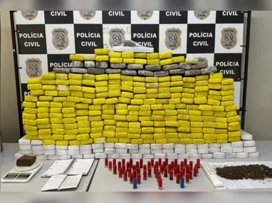 Imagem ilustrativa da imagem Irmãos que faziam distribuição de drogas no ES são presos com 207 kg de maconha