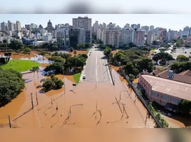 Imagem ilustrativa da imagem Nível do Guaíba sobe 41 centímetros em apenas 24 horas