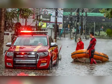 Imagem ilustrativa da imagem Chuvas no RS deixam mais de 850 fora de casa