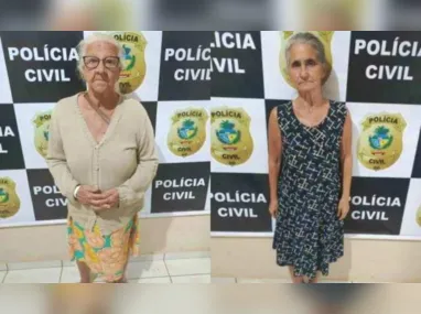 Idosas presas em Goiás suspeitas de aplicar golpe