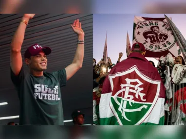 Imagem ilustrativa da imagem Thiago Silva chega ao Rio nos braços da torcida do Fluminense