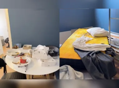 Imagem ilustrativa da imagem VÍDEO | Apartamento alugado no Airbnb é entregue cheio de lixo