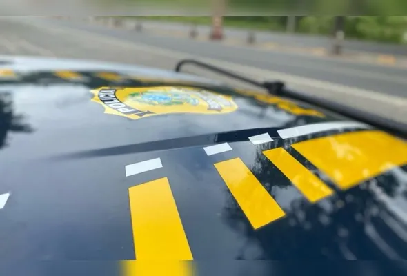 Equipe da PRF atendeu a ocorrência e levou o suspeito para a delegacia