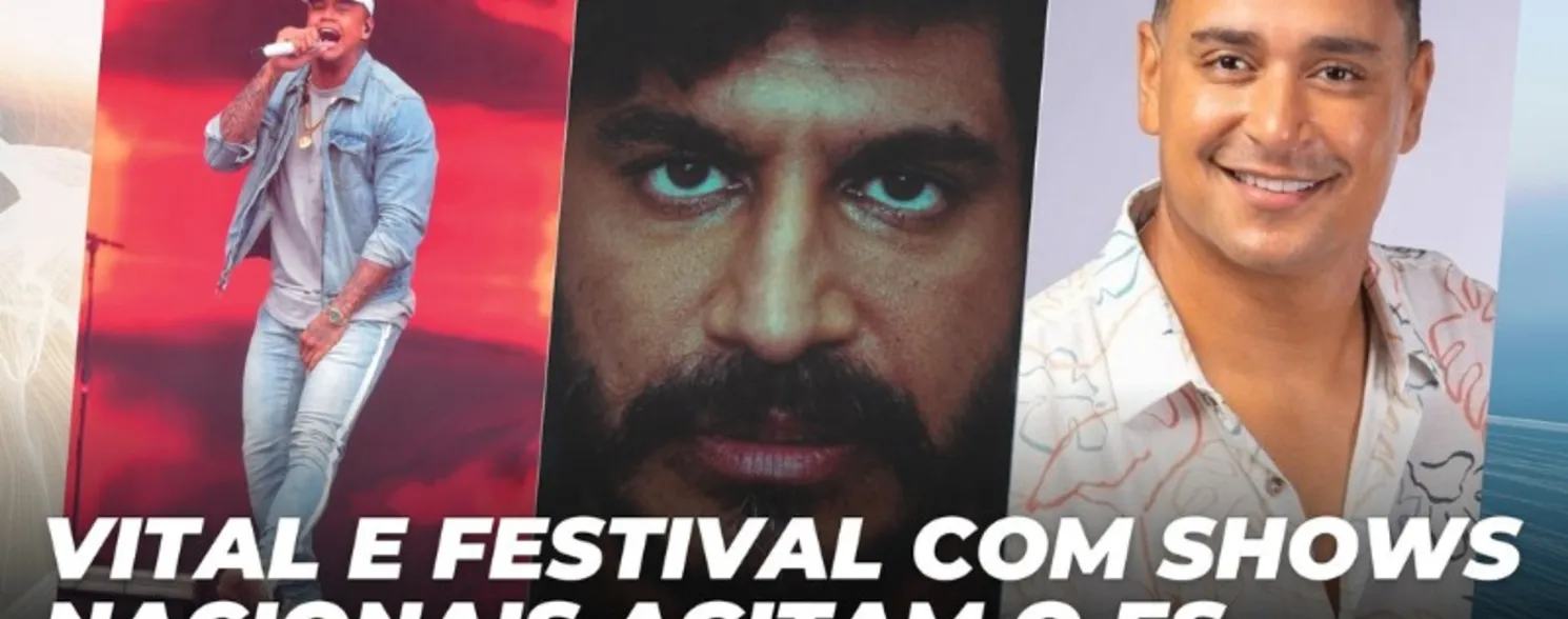 Imagem ilustrativa da imagem Assista a programação cultural com os shows deste final de semana no ES