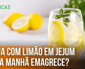 Imagem ilustrativa da imagem Água com limão em jejum pela manhã emagrece? | Nutridicas #48