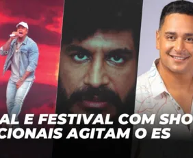 Imagem ilustrativa da imagem Assista a programação cultural com os shows deste final de semana no ES