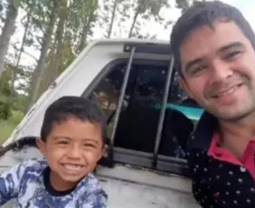 Imagem ilustrativa da imagem Pai e filho de 7 anos morrem afogados no Rio Doce em Colatina