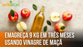 Imagem ilustrativa da imagem Emagreça 9 kg em três meses usando vinagre de maçã | Nutridicas #47