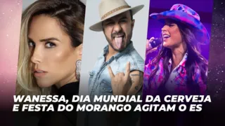 Imagem ilustrativa da imagem Wanessa, Dia da Cerveja e Festa do Morango: veja a Agenda Cultural do fim de semana