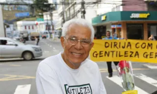 Imagem ilustrativa da imagem Aos 77 anos, Raimundo Gentileza toma posse como vereador em Vitória