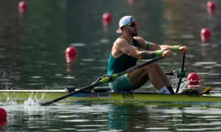 Imagem ilustrativa da imagem Beatriz Tavares e Lucas Verthein são eliminados no skiff simples do remo