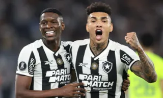 Imagem ilustrativa da imagem MELHORES MOMENTOS | Botafogo vence Palmeiras e sai em vantagem na Libertadores