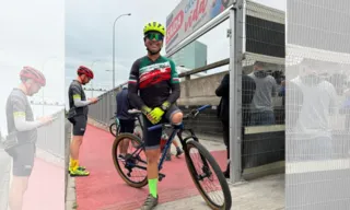 Imagem ilustrativa da imagem Ciclista perde a perna por causa de câncer e vira atleta
