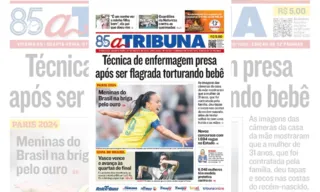 Imagem ilustrativa da imagem Confira os destaques do jornal A Tribuna desta quarta-feira