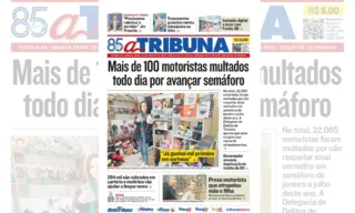 Imagem ilustrativa da imagem Confira os destaques do jornal A Tribuna desta quarta-feira