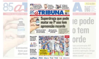 Imagem ilustrativa da imagem Confira os destaques do jornal A Tribuna desta quinta-feira